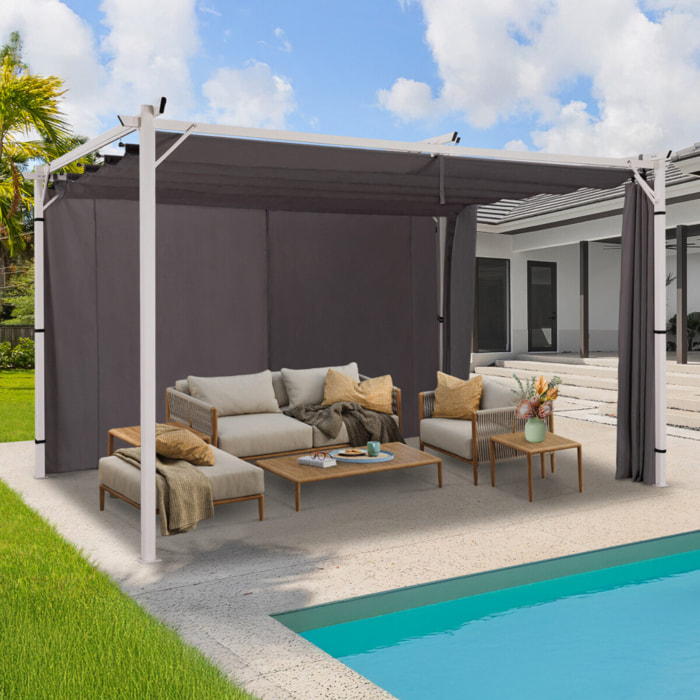 Rideau universel pour pergola Izifix