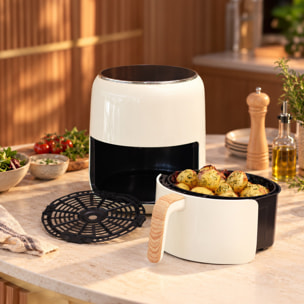 Friteuse sans huile 4,5L crème COLORAMA