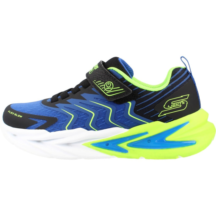 Zapatillas Niño Flex-glow Ultra - Prism-pacer Azul