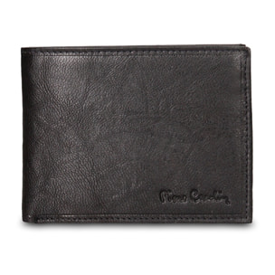Portafoglio uomo in vera pelle - Modello Aumont - Casual - 12.5 x 9.0 x 2.0 cm