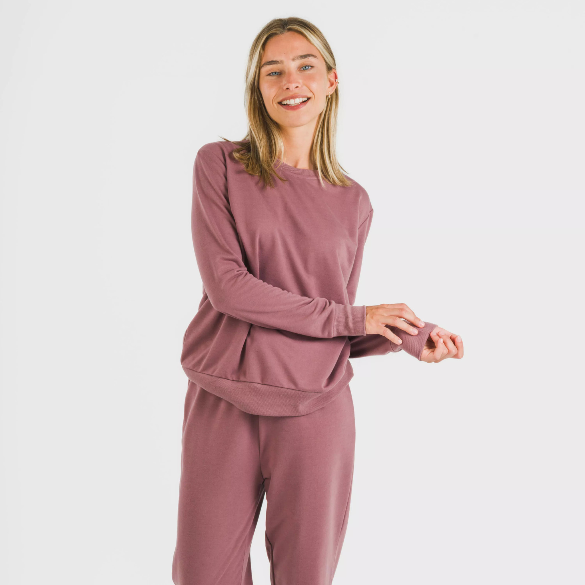 Felpa basic sportiva da donna