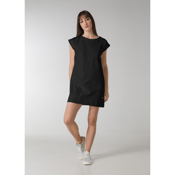 DEHA - Vestito corto COMFY FLEECE DRESS in cotone per donna