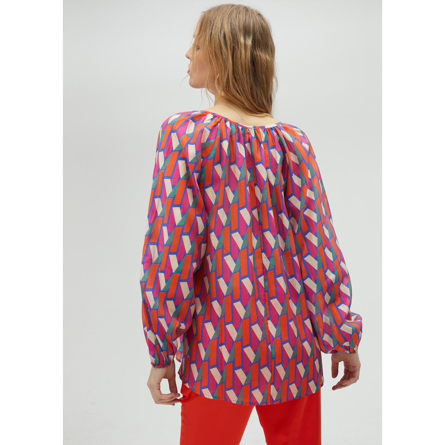 Camicia logo multicolore