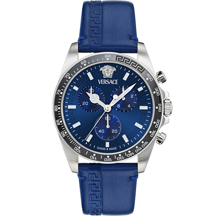 Versace Orologio Cronografo Al Quarzo Greca Chr Wave (Wc-0H)