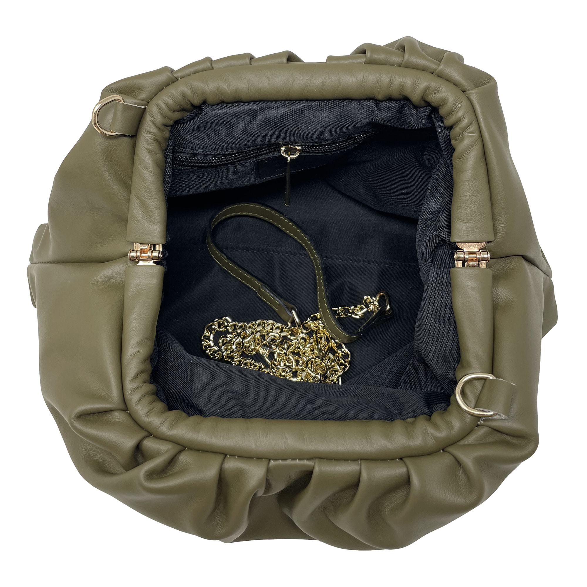 Borsa Clutch in Vera Pelle Made in Italy