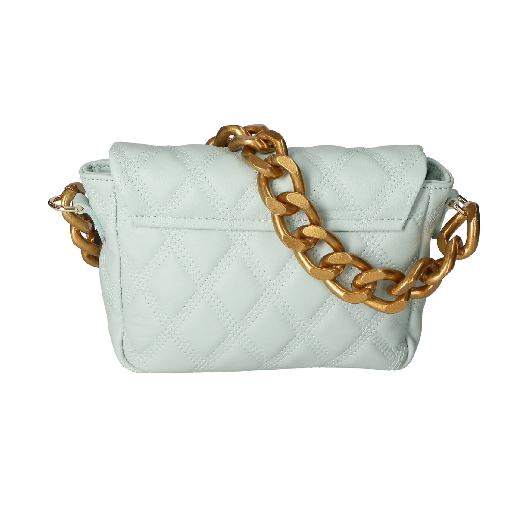 Borsa a mano da donna - Modello Adriana - Vera pelle - 20.0 x 14.0 x 6.5 cm