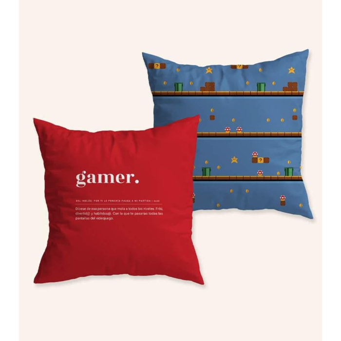 Funda de Cojín "Gamer"