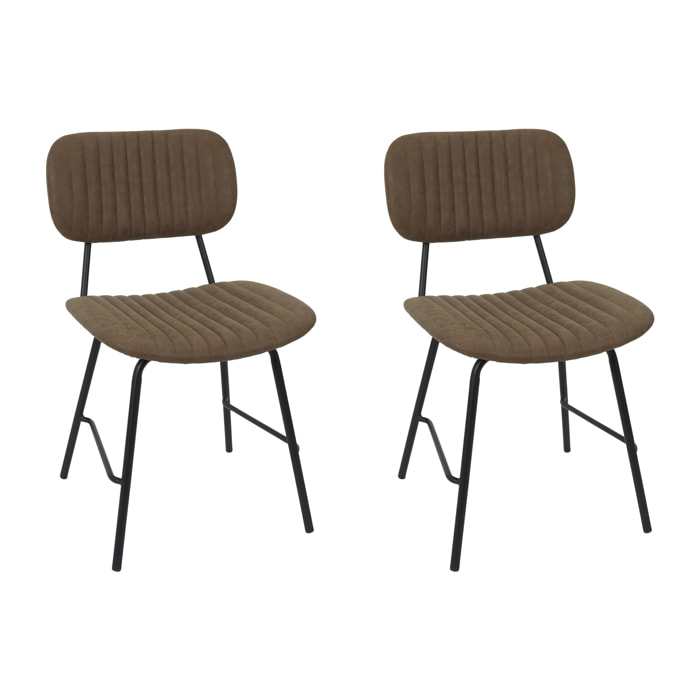 Chaise Taylor Marron - Lot De 2