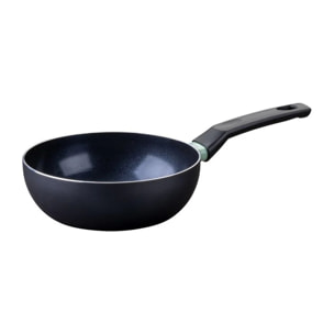 Wok 20 cm aluminium revêtement céramique antiadhésif sans PFAS Fackelmann Brandao