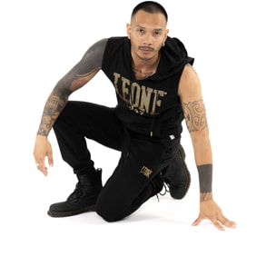 Pantaloni da uomo in cotone non garzato Leone Stripe Gold