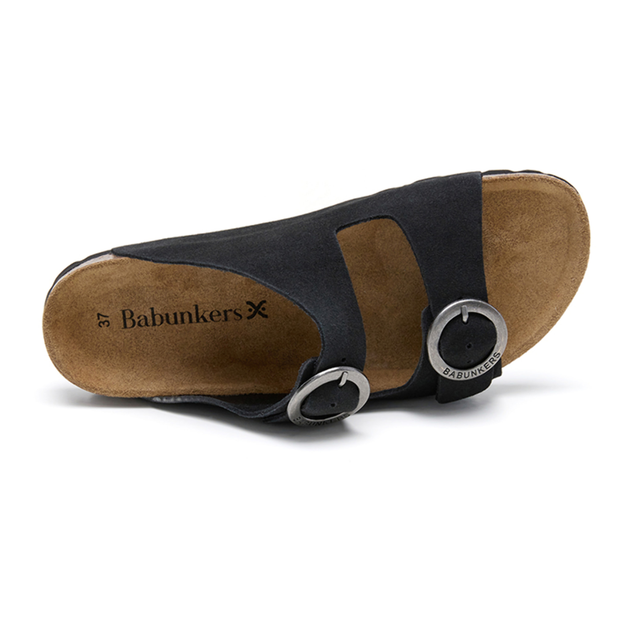 SANDALIA BARCELONA BABUNKERS NEGRO