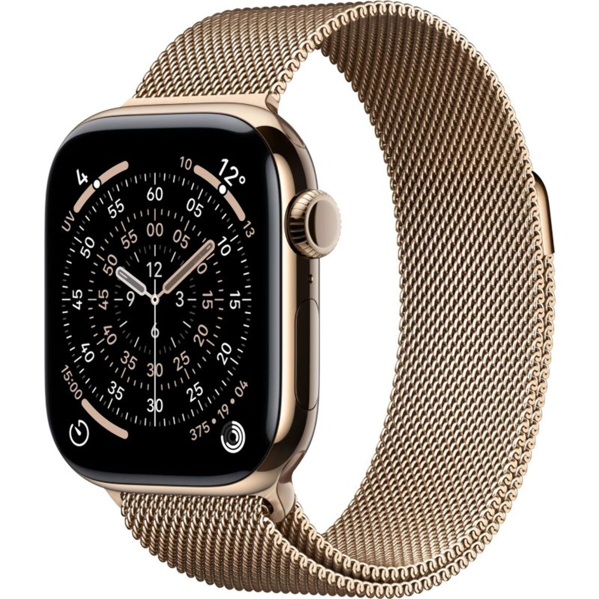 Montre connectée APPLE WATCH 42mm Tit Or Milanais Serie 11 Cellular