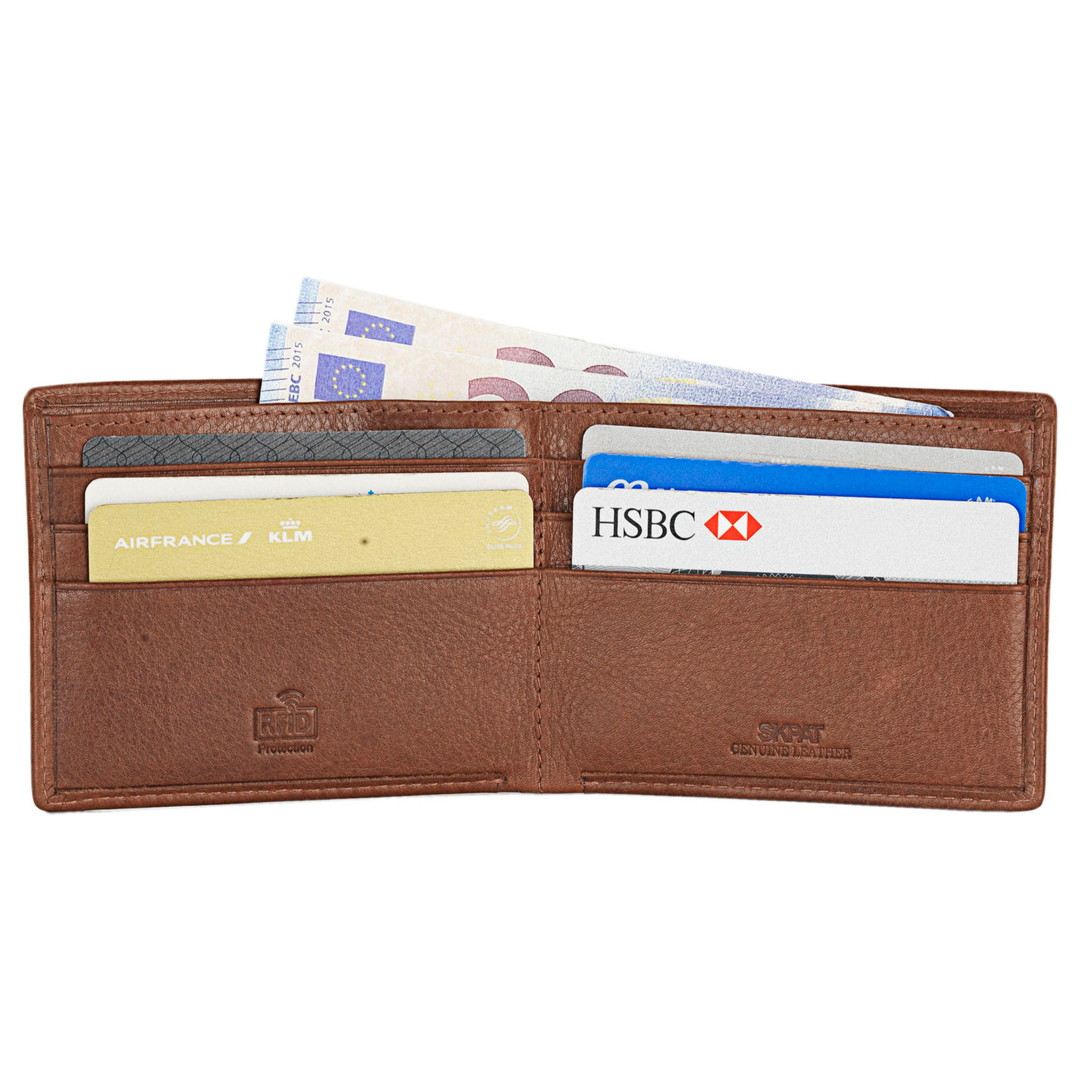 Cartera Hombre Piel Skpat Dundee Tan