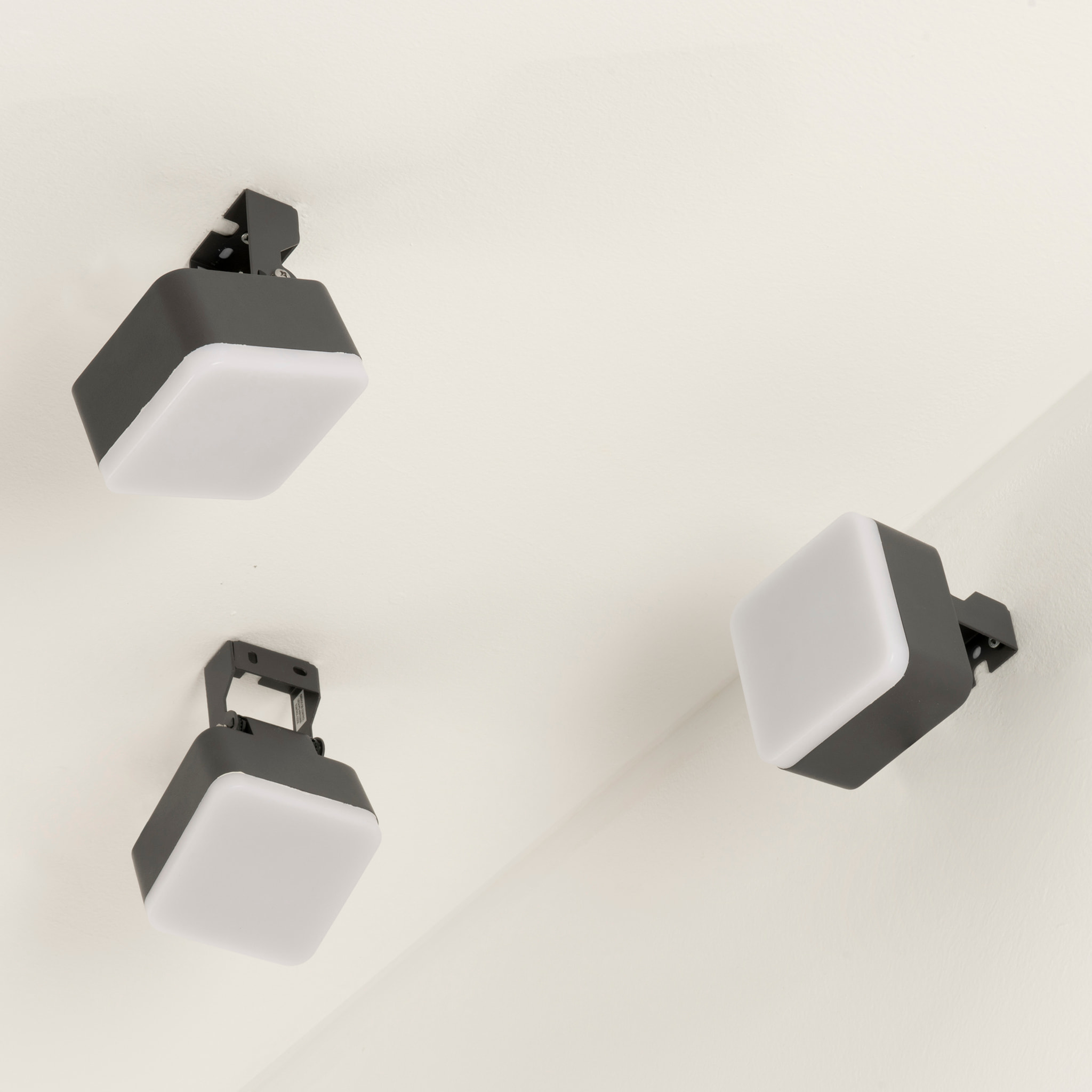 Forlight Tilt - Aplique de Pared Exterior LED Orientable con Accesorio para Foco de Jardín con Pincho