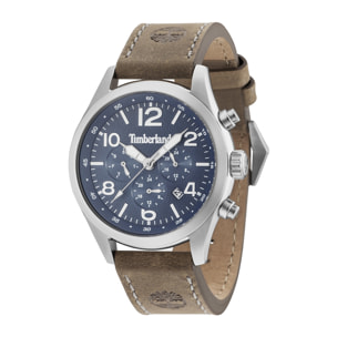 Reloj Timberland 15249JS-03 Hombre Analogico Cuarzo con Correa de Piel