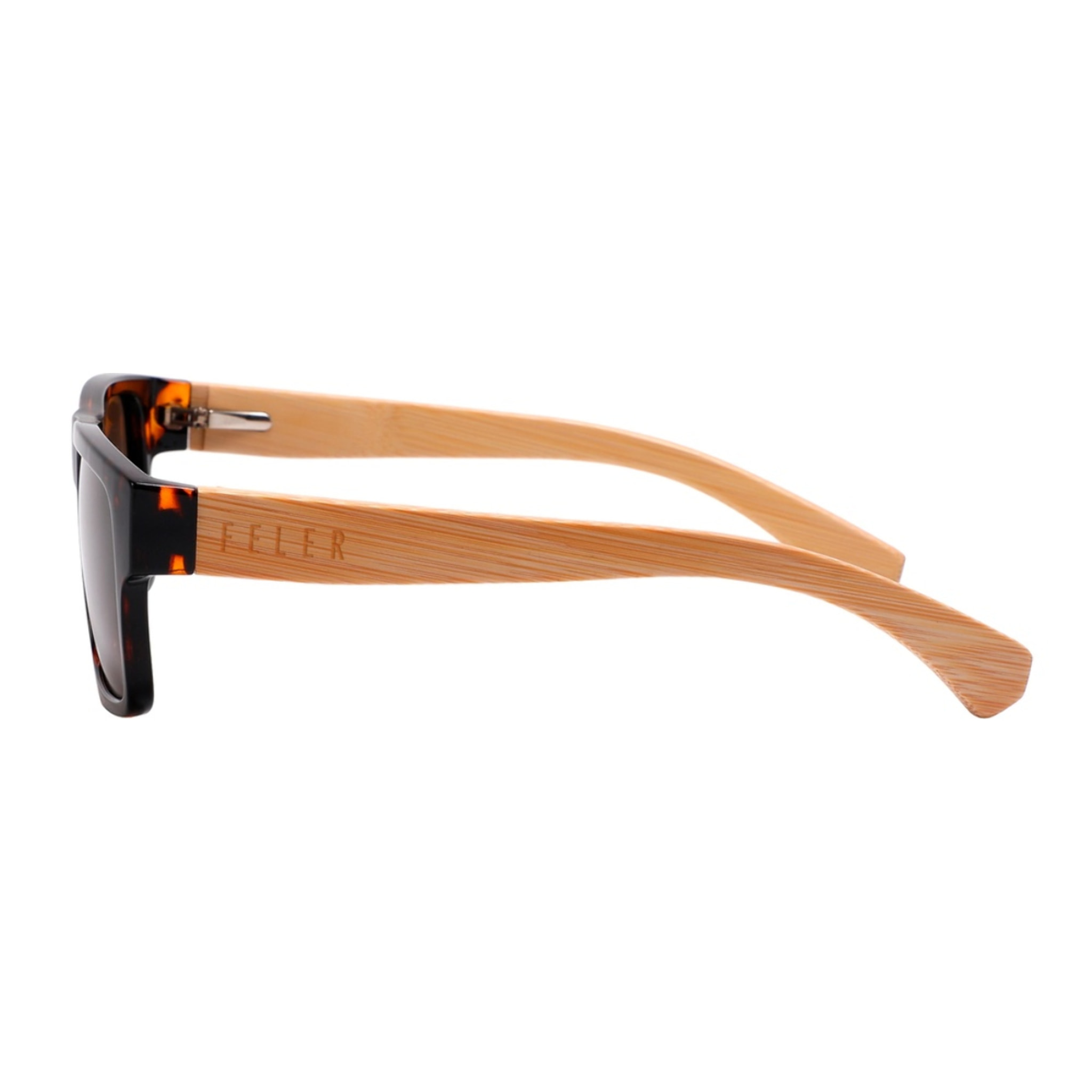 Gafas de Sol Feler 1529-2 Polarizadas de Madera Unisex 54 mm