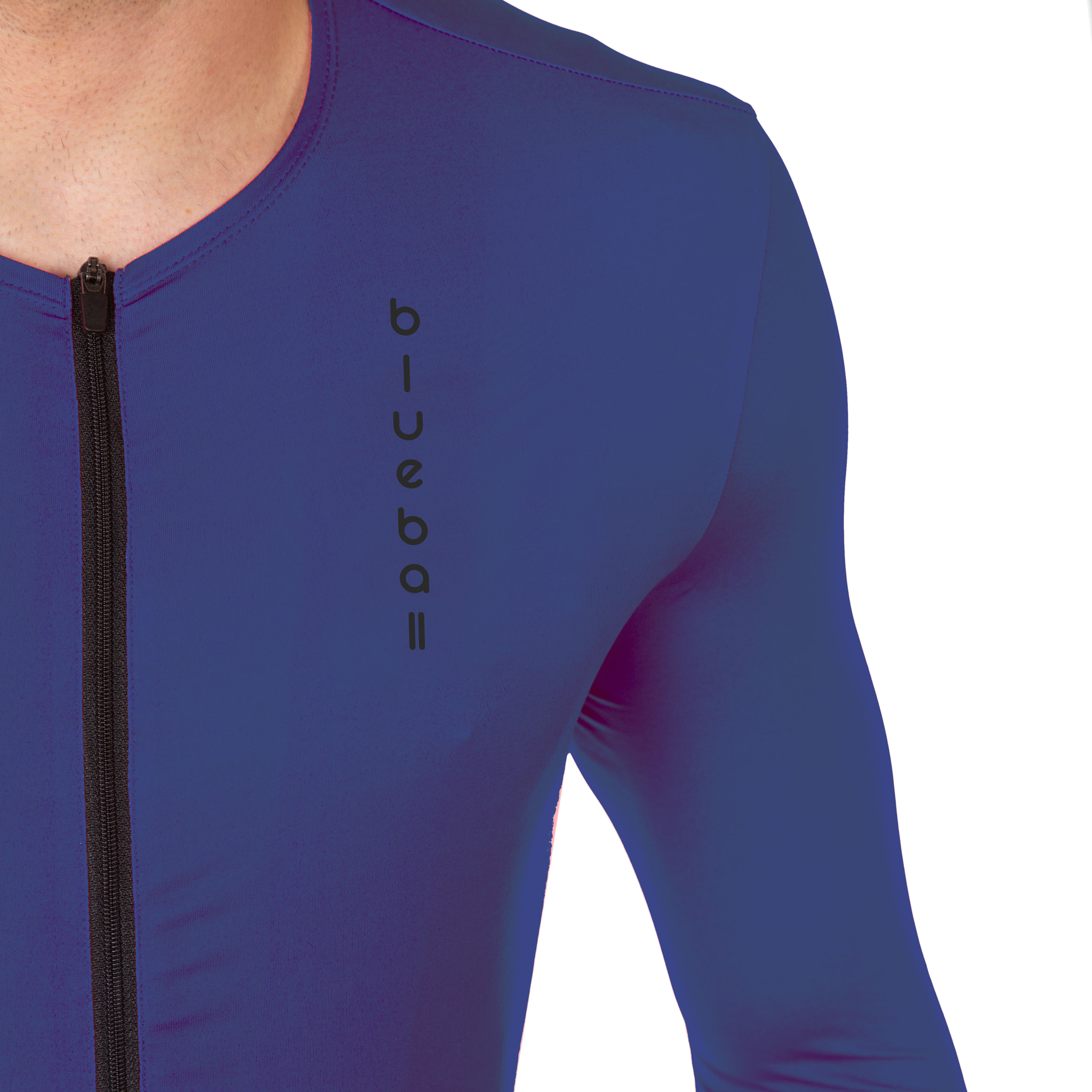 MAILLOT CICLISMO MANGA LARGA PARA HOMBRE BLUEBALL EN AZUL