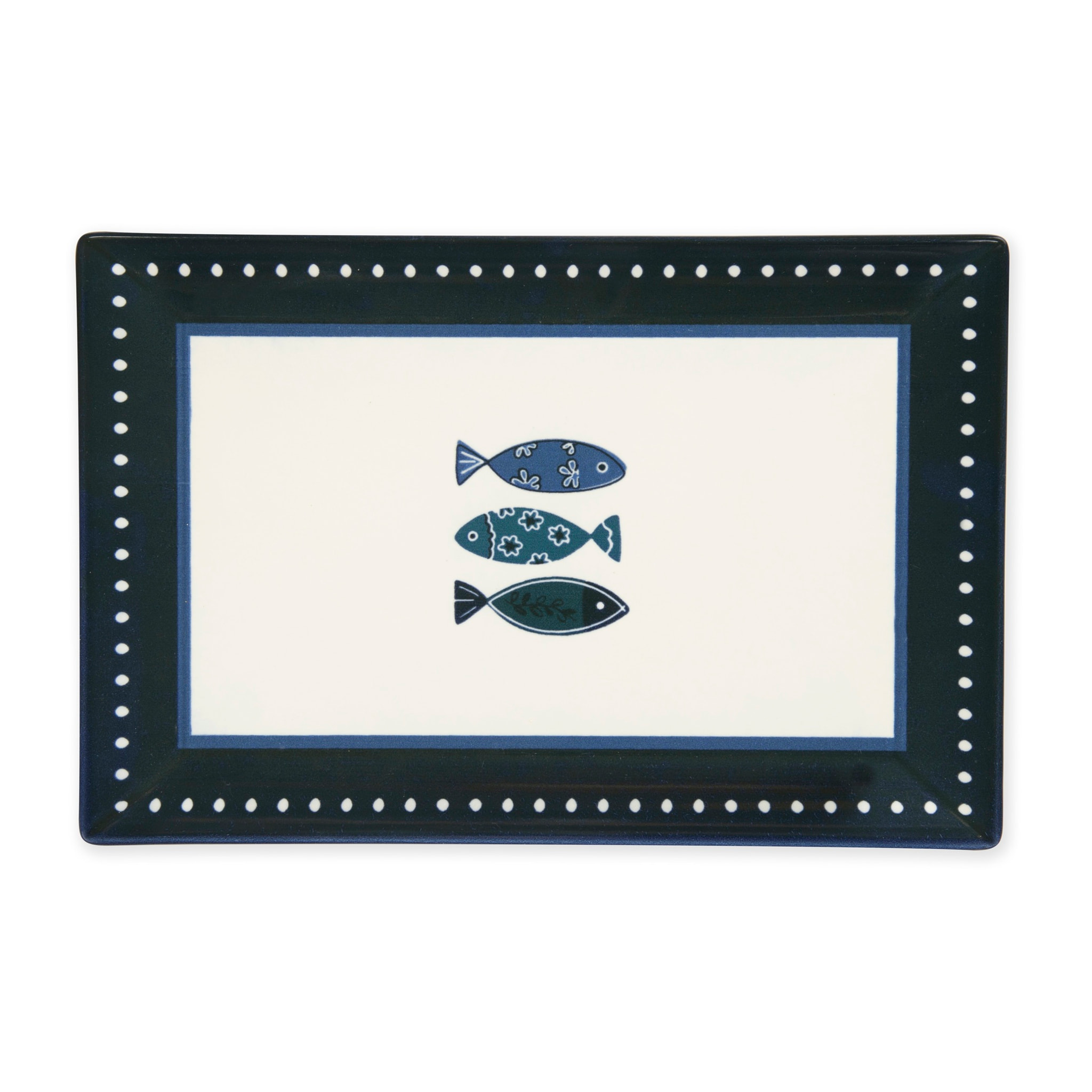 Set de 6 assiettes plates Excelsa – Ocean, Céramique Multicolore