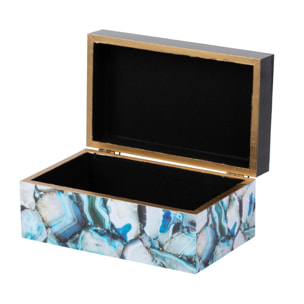 Set 2 Cajas Mineral 25x15x11/20x12x8 Cm