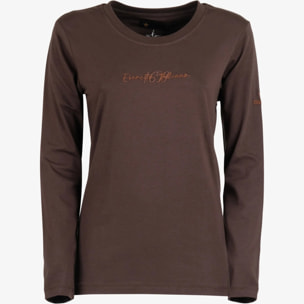 T-shirt Donna W5D365 Esercito in cotone