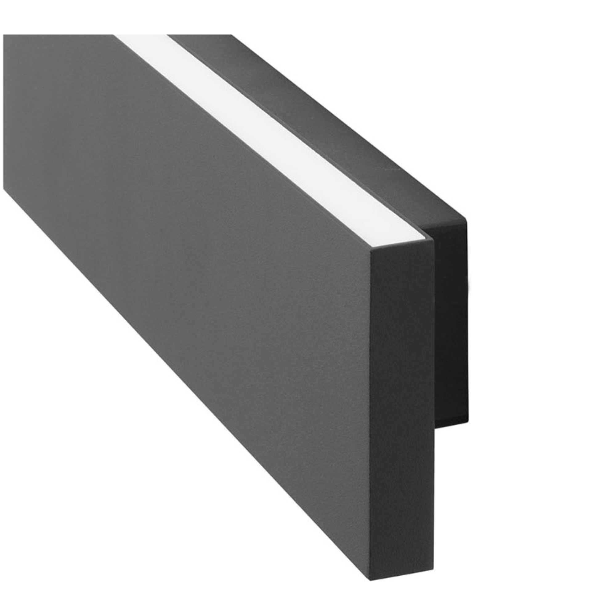 FORLIGHT Aplique Ip20 Thin Led 6,4W 3000K Negro 215Lm