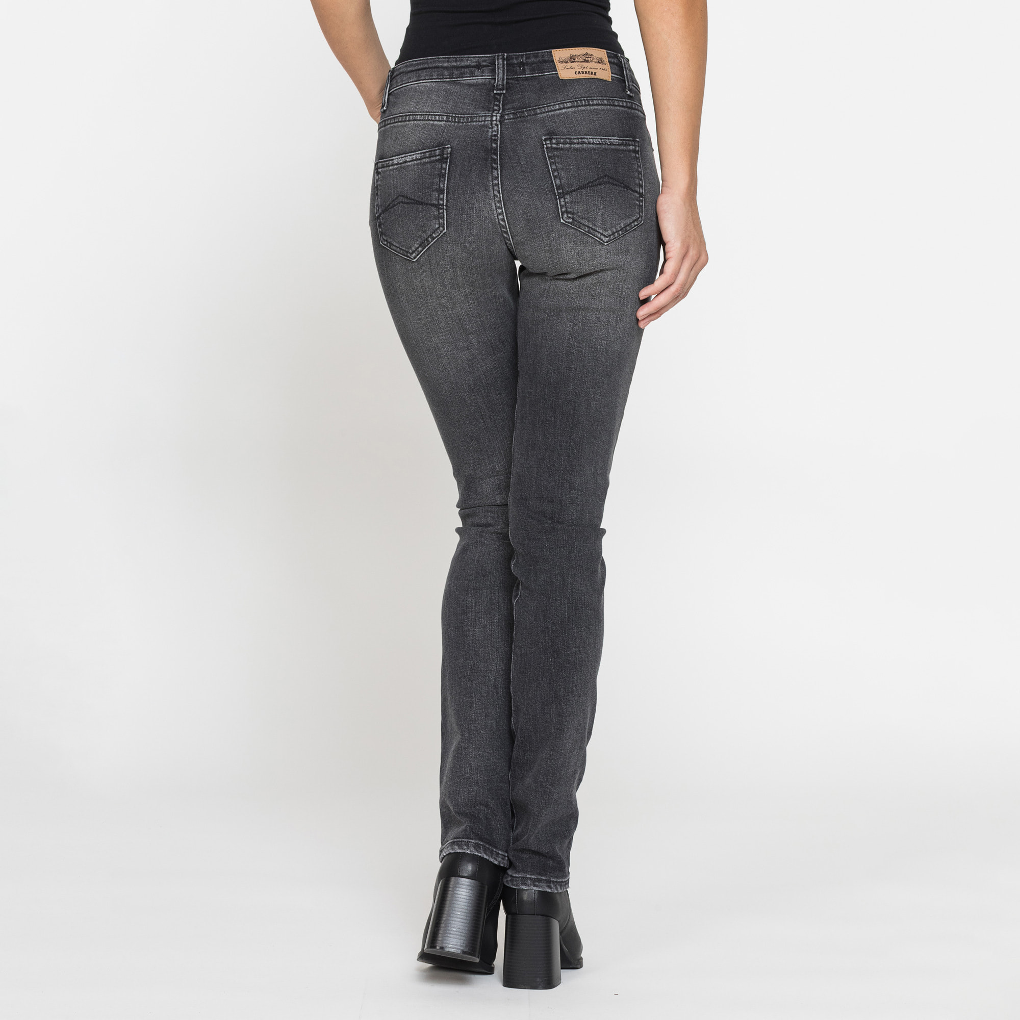 JEANS DONNA CINQUE TASCHE REGULAR FIT IN DENIM STRETCH 12,2oz
