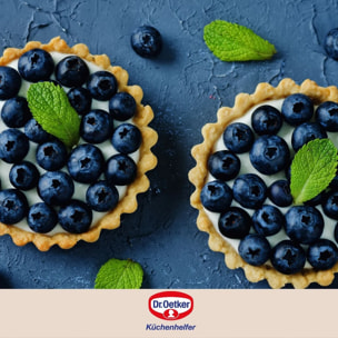 Lot de 6 moules à tartelettes 10 cm Dr. Oetker Baker Edition