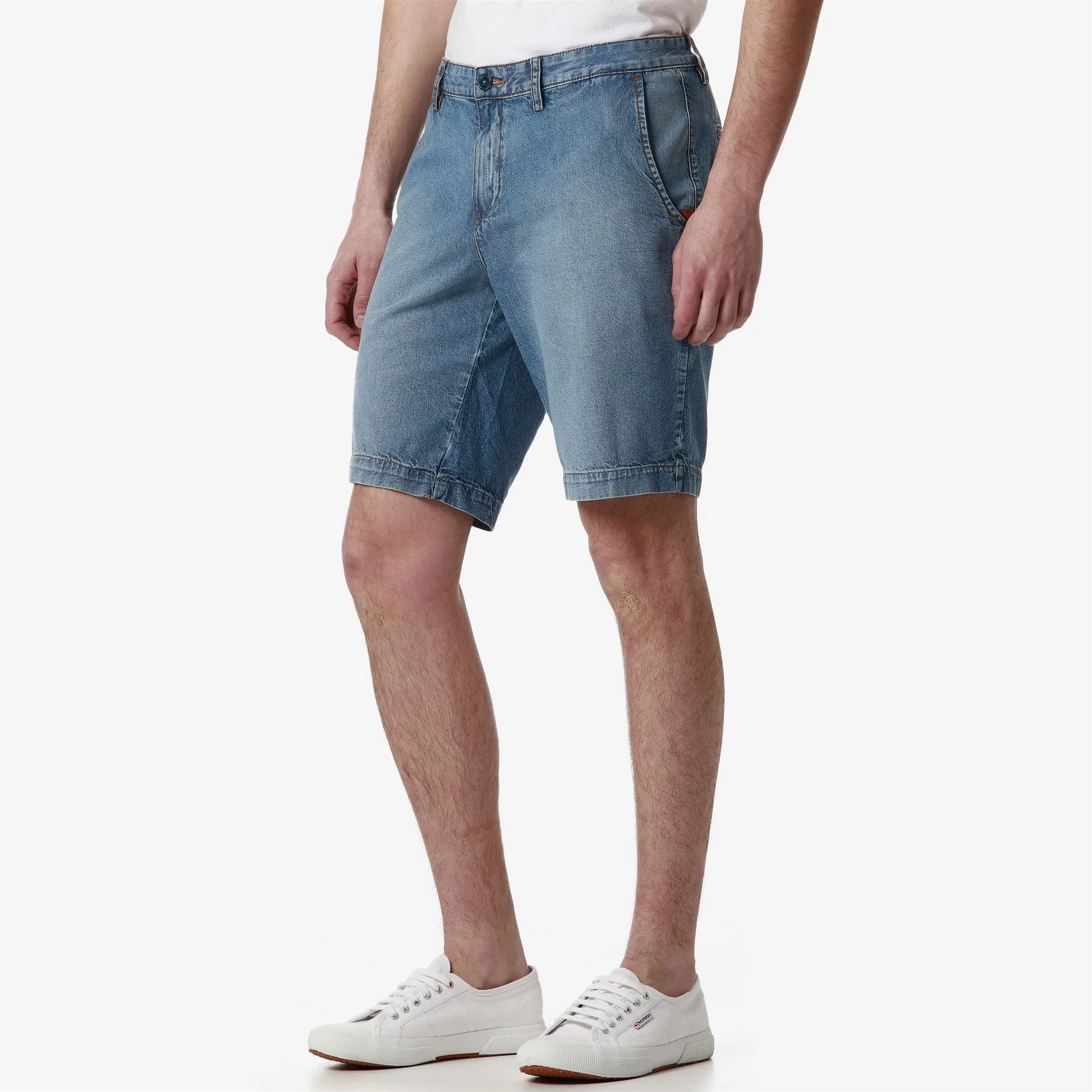 Kappa - Pantaloni Corti Uomo Blu - Chinge