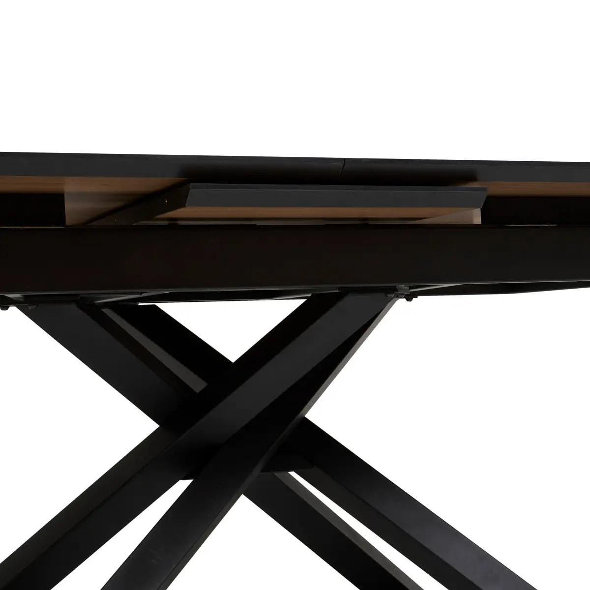 Table à manger extensible 6 places Sandri 160x90x76cm