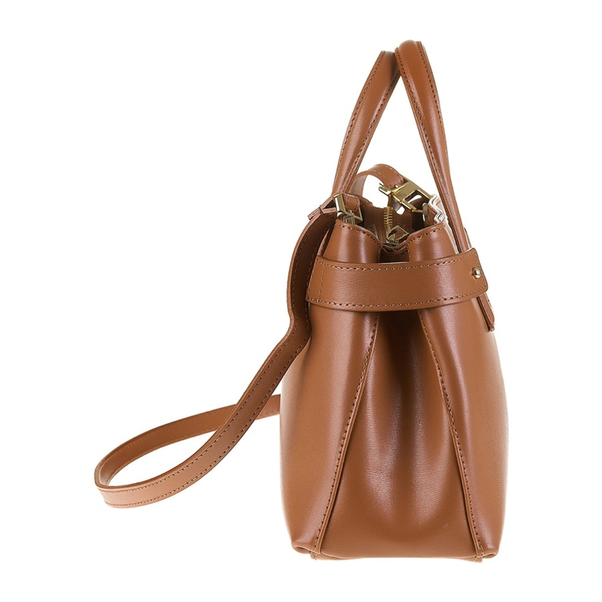 Borsa a mano da donna Made in Italy - Modello Edera Pro - 100% pelle - 27.5 x 20.5 x 10.5 cm