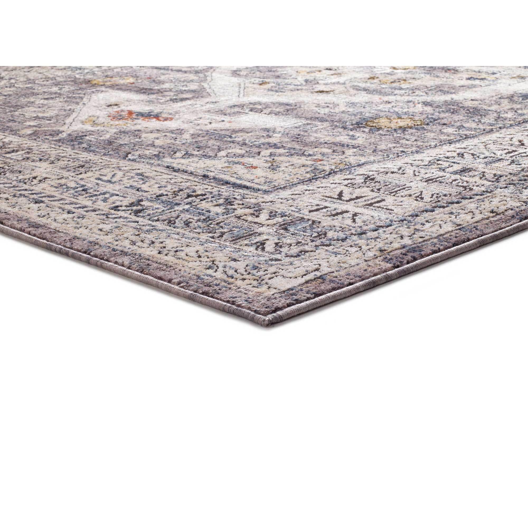 TRUVA Alfombra vintage en gris, varias medidas disponibles