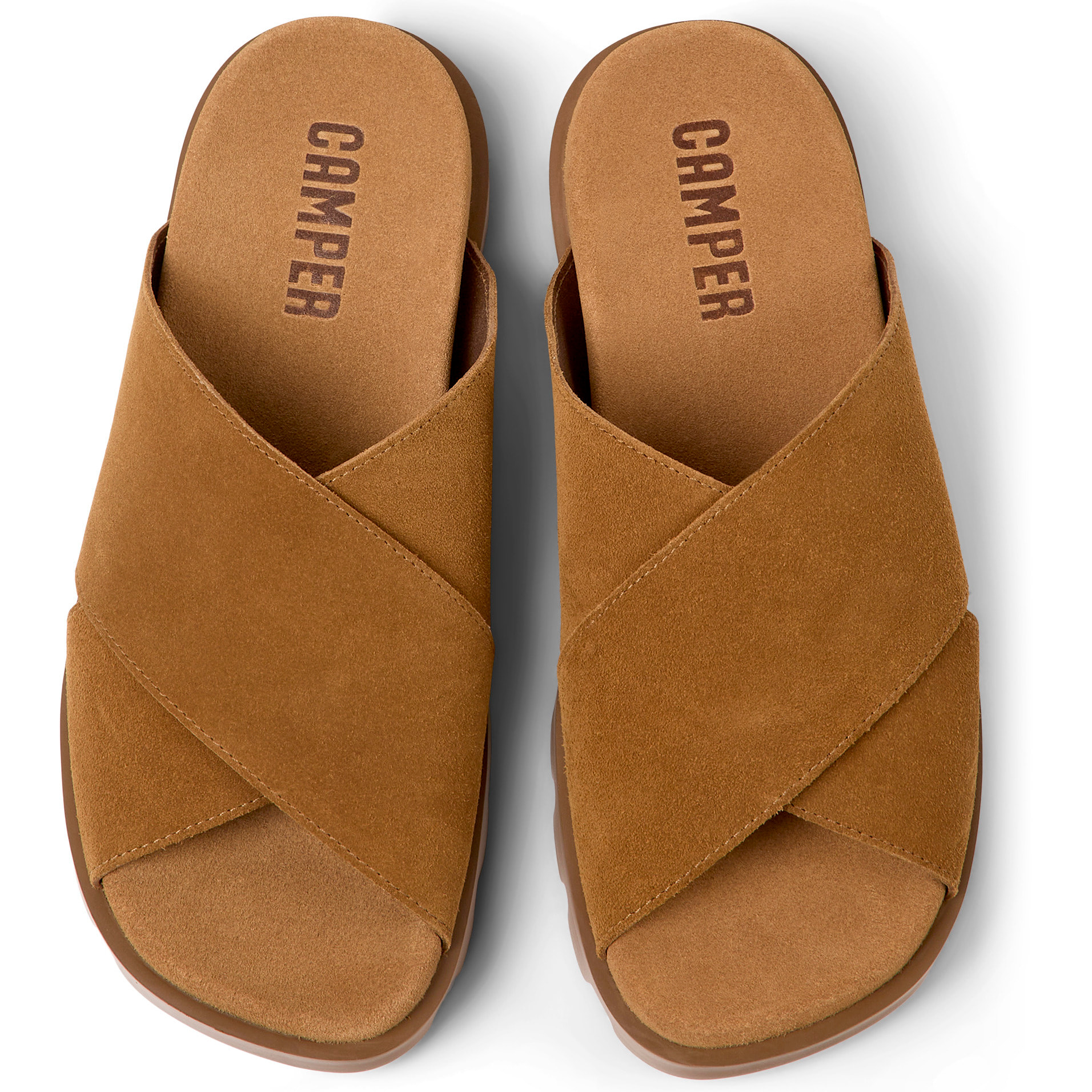 Sandalias - CAMPER Brutus - Marron - Piel de ante