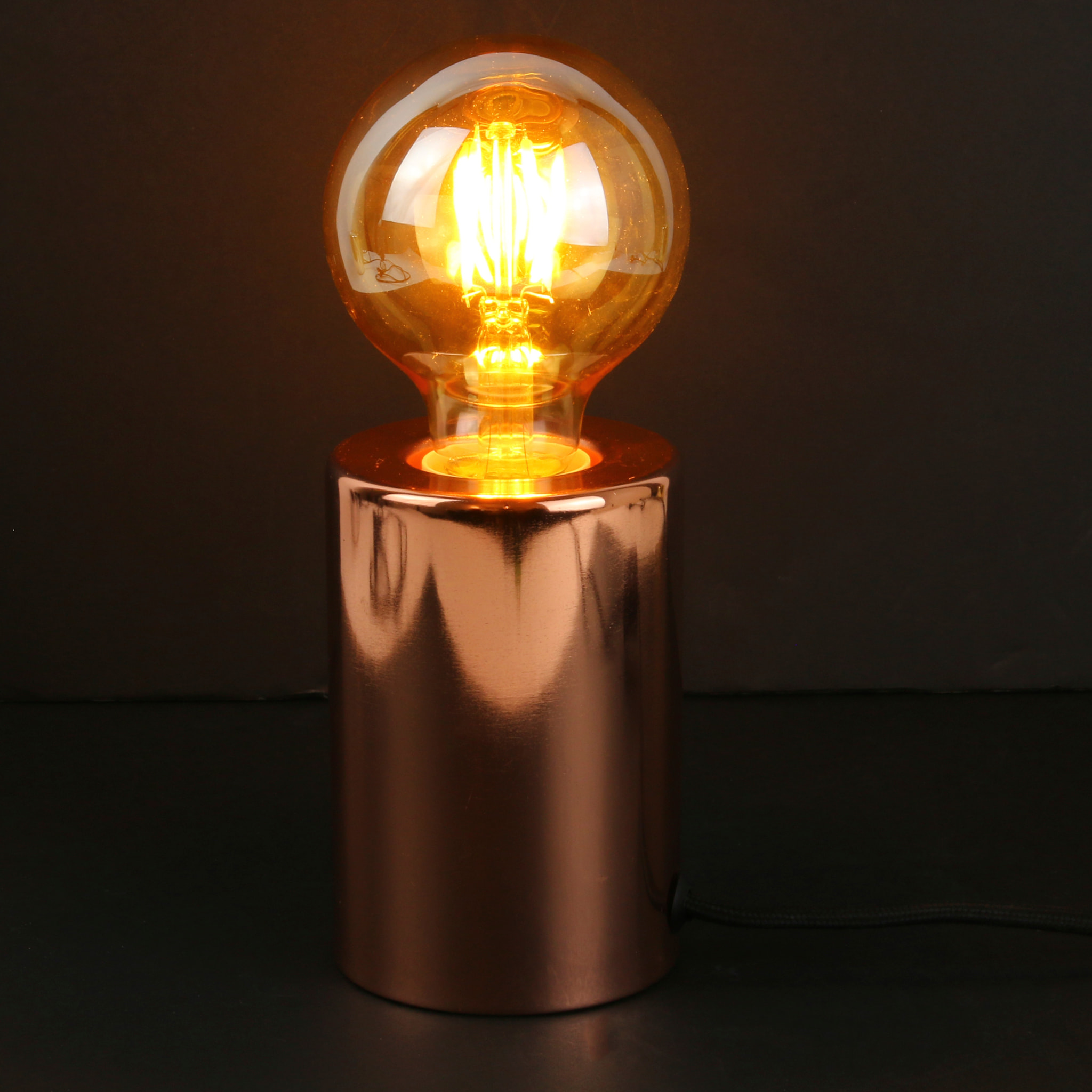 Lampe A Poser Copper Cuivre