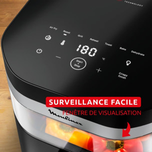 Friteuse sans huile MOULINEX EASY FRY INFRARED 7L BLACK EZ8328F0