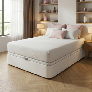 Canapé Polipiel Deluxe Blanco Altura 35 cm