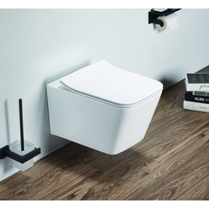 Pack WC bati-support Geberit + WC sans bride Swiss Aqua Technologies + plaque (SINFIGEB3)