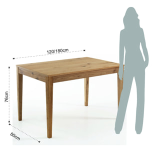 Tomasucci table extensible WILLY Marron