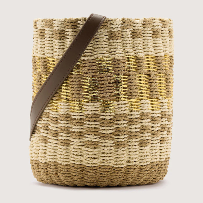 Bandolera Beige Oro - Jelya