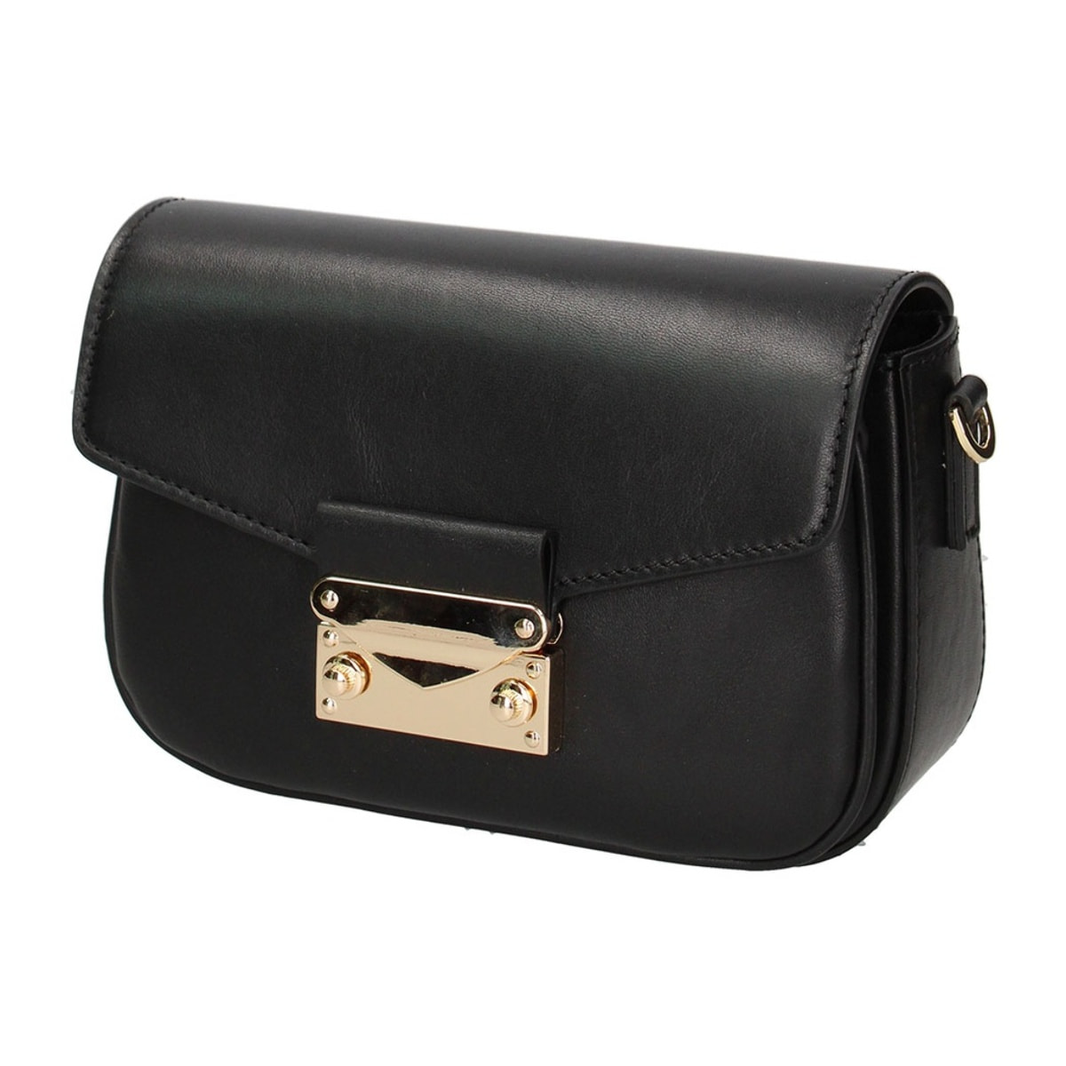 Borsa a tracolla da donna - Modello False - Vera pelle - 18.0 x 12.0 x 5.5 cm