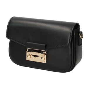 Borsa a tracolla da donna - Modello False - Vera pelle - 18.0 x 12.0 x 5.5 cm