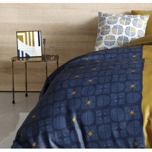 Parure Housse De Couette 3pcs 100% Coton 57fils -sirius