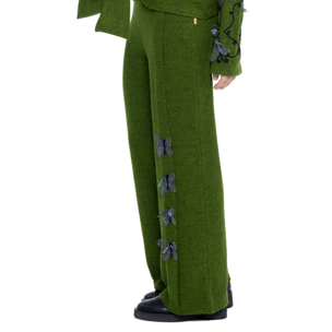 Mamatayoe Pantalón Aída Para Mujer, Verde