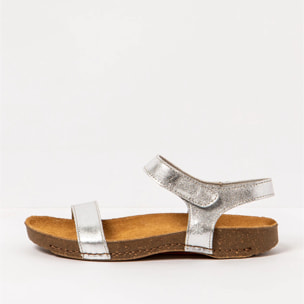Sandalias 1119F METALIZADO SILVER/ I BREATHE color Silver