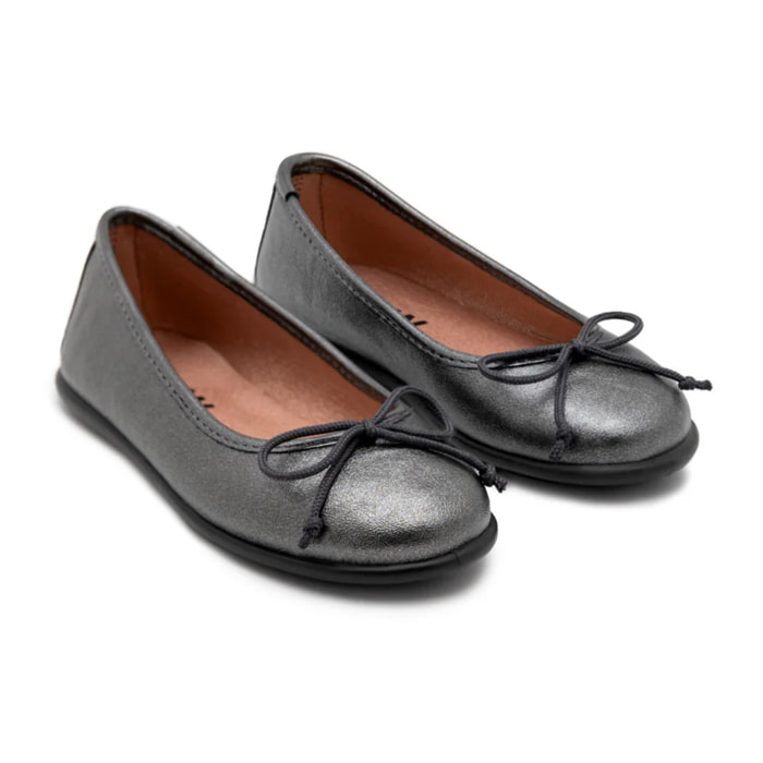 B&W Break&Walk - Scarpe donna e ragazza stile ballerina comode  Piombo