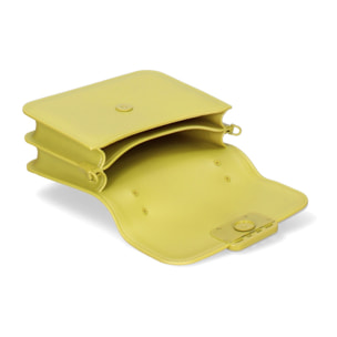 Borsa a tracolla da donna - Modello False - 100% Pvc - 15.0 x 19.0 x 7.0 cm