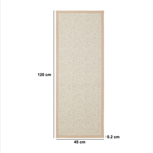 Tapis de cuisine tissé antidérapant 120x45cm