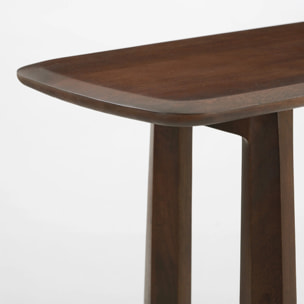 Console en bois de manguier massif marron foncé 150 cm - Maya