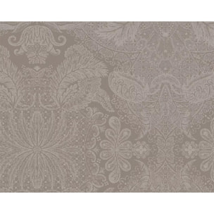 Set pur coton motif jacquard beige Mille isaphire beige