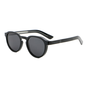 Gafas de sol OCEAN LA ROCHELLE - Negro brillante / Ahumada polarizados