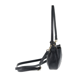 Borsa a spalla da donna Made in Italy - Modello Valoria - 100% pelle - 32.0 x 22.0 x 13.0 cm